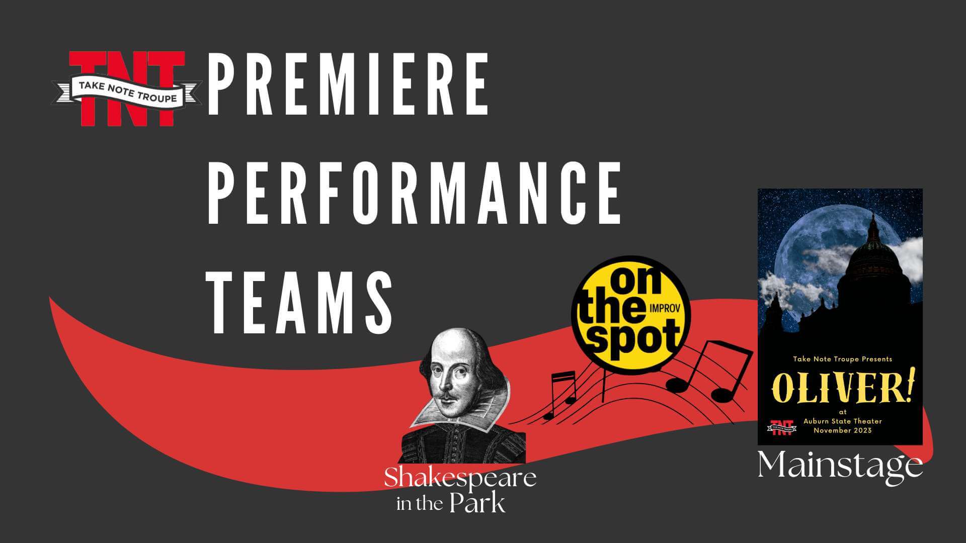 Tnt premiere performance teams are elite take note troupe
