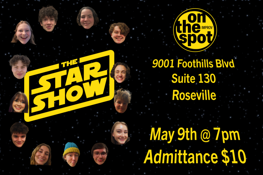 May On the Spot Improv Show Comedy Improv Roseville the Mom Show