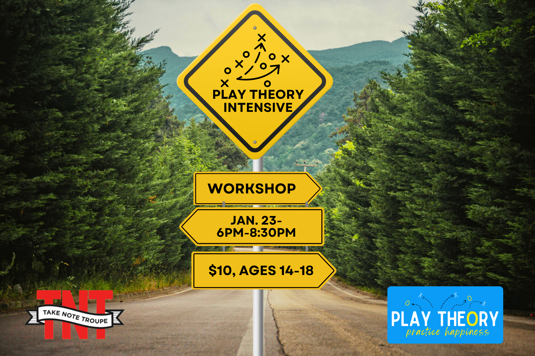 play theory intensive, mental health, character development, acting, workshop, performing arts, theater workshop, shakespeare