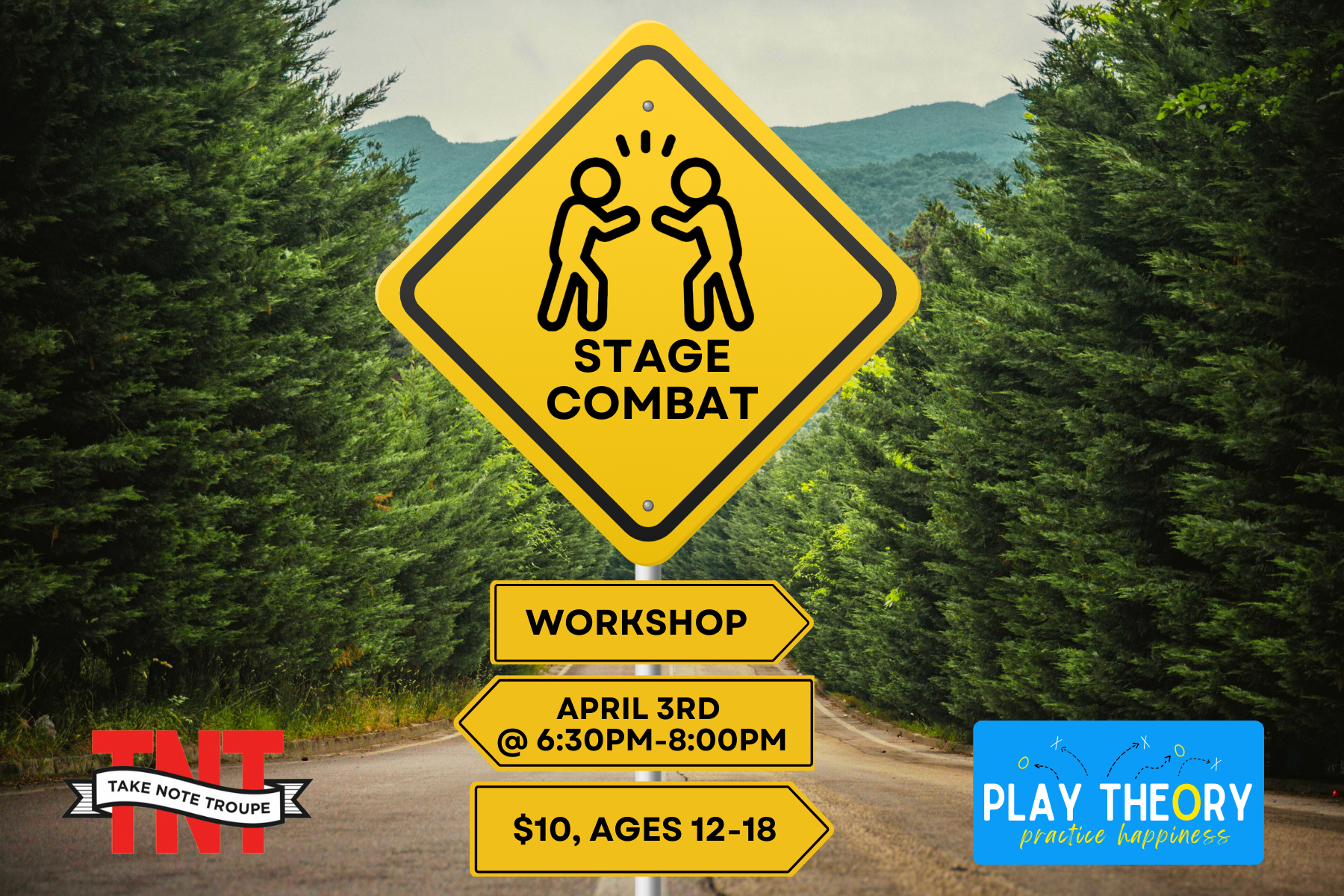 stage combat, acting, workshop, performing arts, theater, class