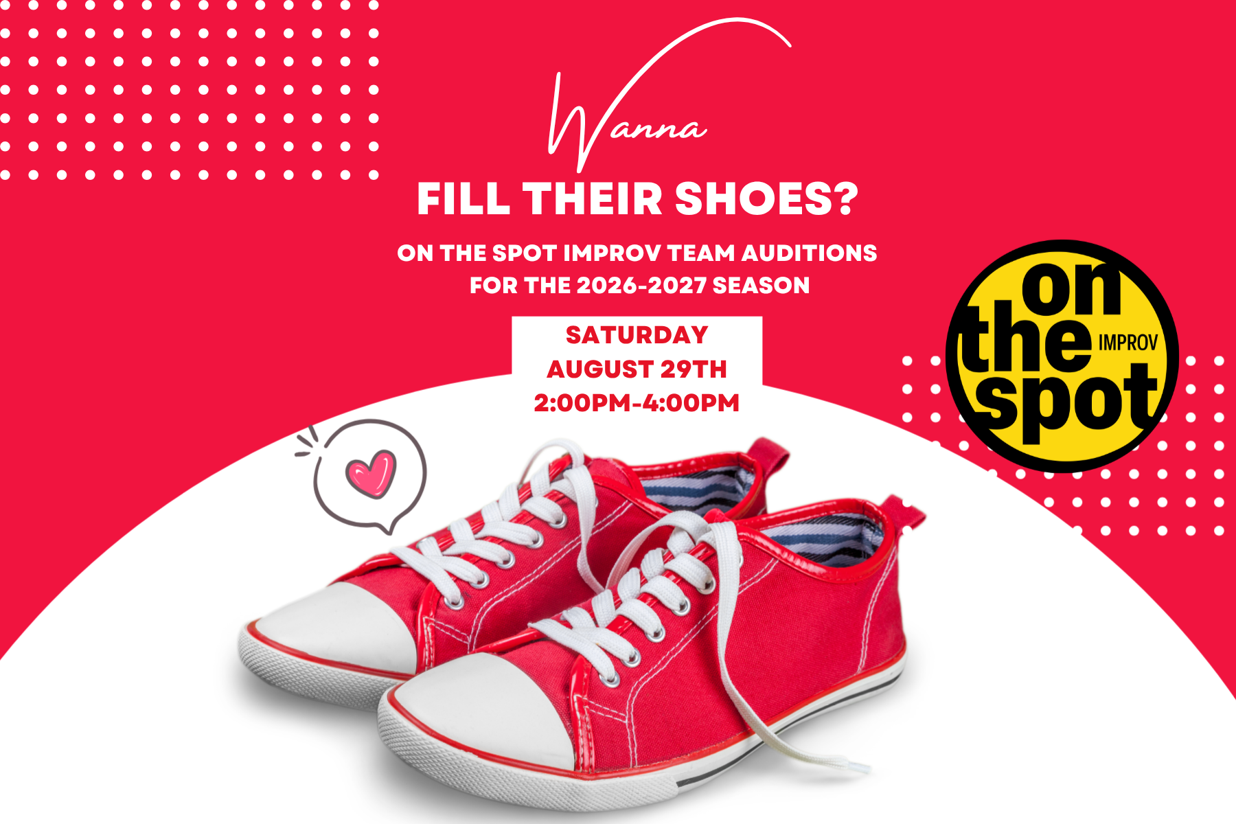 on the spot improv, ots, comedy improv, improvisation, audition